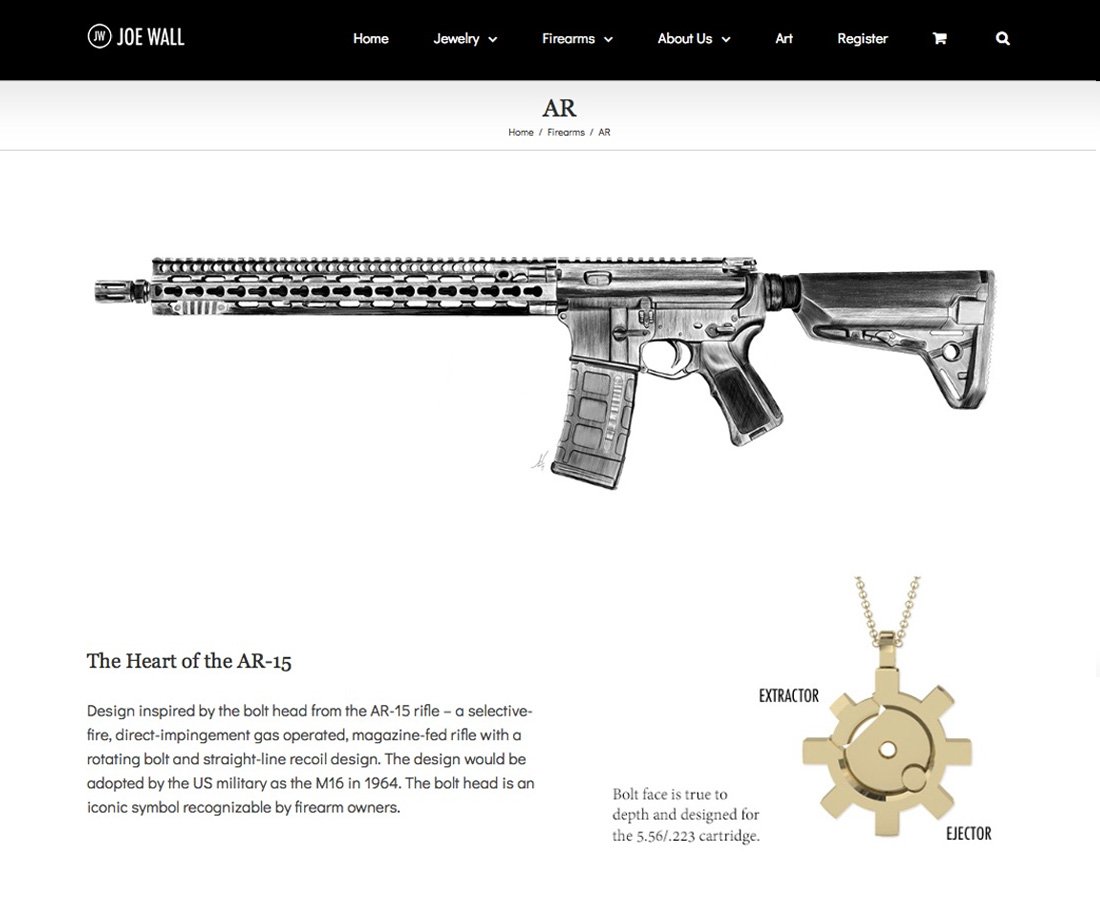 Joe Wall Design Page Design
